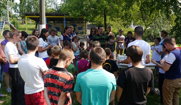 Social project in Kiev, Ukraine