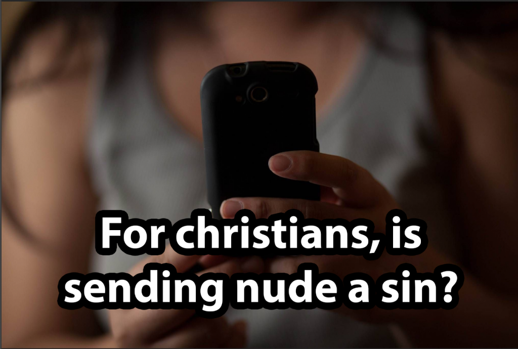 sending nude a sin