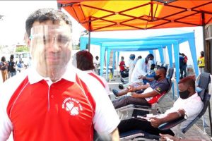 Voluntarios se movilizaron para suministrar reservas de bancos de sangre en Maputo, Mozambique
